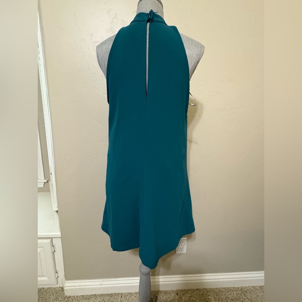 Lovers + Friends Lily Dress | Emerald Green Halter Mini | NWT Size M - Picture 5 of 12